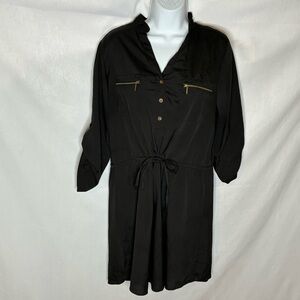 Vintage Speed Control Black Dress size Large